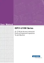 Advantech IDP31-215W Series User Manual preview