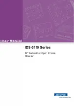 Advantech IDS-3119 Series User Manual предпросмотр