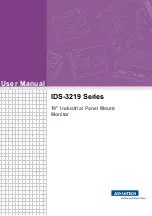 Advantech IDS-3219 Series User Manual предпросмотр