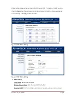 Preview for 37 page of Advantech IEEE 802.11a/n Wireless Access Point/ Client Bridge User Manual