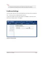 Preview for 55 page of Advantech IEEE 802.11a/n Wireless Access Point/ Client Bridge User Manual