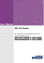 Advantech IPC-510 Series User Manual предпросмотр