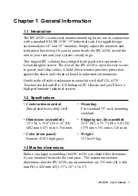 Preview for 5 page of Advantech IPC-6520 Manual