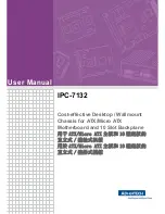 Preview for 1 page of Advantech IPC-7132 User Manual