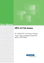 Preview for 1 page of Advantech IPPC-6172A Series User Manual