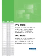 Preview for 1 page of Advantech IPPC-9151G User Manual