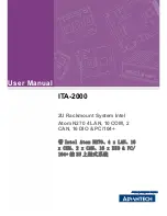 Preview for 1 page of Advantech ITA-2000 User Manual