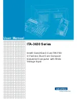 Advantech ITA-3630 Series User Manual preview