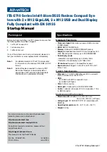 Предварительный просмотр 1 страницы Advantech ITA-5710 Series Startup Manual