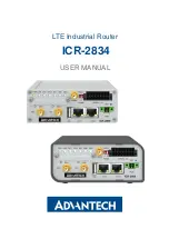 Preview for 1 page of Advantech Libratum ICR-2834 User Manual