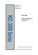 Advantech MIC-3056 User Manual preview