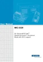 Advantech MIC-3329 Series User Manual preview