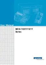 Preview for 1 page of Advantech MOS-1120Y Series User Manual