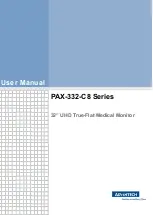 Предварительный просмотр 1 страницы Advantech PAX-332-C8 Series User Manual