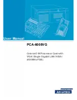 Advantech PCA-6008VG User Manual preview