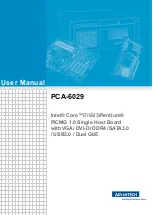 Advantech PCA-6029 User Manual preview