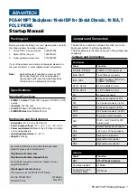 Preview for 1 page of Advantech PCA-6119P7 Startup Manual