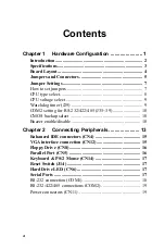 Preview for 6 page of Advantech PCA-6151 Manual