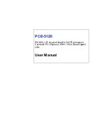 Preview for 1 page of Advantech PCE-5120 User Manual