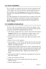 Preview for 15 page of Advantech PCI-1220U User Manual