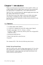 Preview for 8 page of Advantech PCI-1724U User Manual