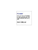 Preview for 1 page of Advantech PCI-6886F-M0A1 User Manual