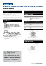 Preview for 1 page of Advantech PCIE-1158 Startup Manual