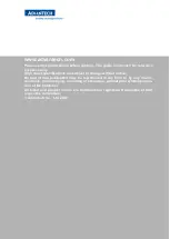 Предварительный просмотр 24 страницы Advantech PCIE-1203 User Manual