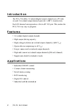 Preview for 6 page of Advantech PCL-734 User Manual