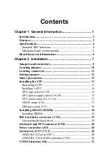 Preview for 4 page of Advantech PCM-4822 User Manual