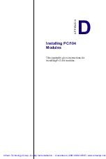 Preview for 117 page of Advantech PCM-5823 Series Manual