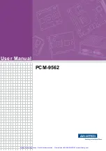 Preview for 2 page of Advantech PCM-9562 User Manual