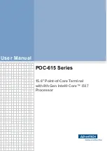 Advantech POC-615 Series User Manual preview