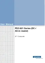 Advantech POC-621 Series User Manual предпросмотр