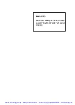 Preview for 2 page of Advantech PPC-150 Series Manual