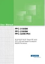 Preview for 1 page of Advantech PPC-3150SW User Manual