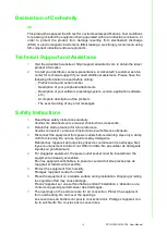 Preview for 3 page of Advantech PPC-315W TGL User Manual
