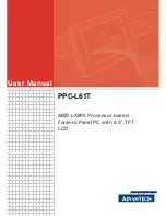 Preview for 1 page of Advantech PPC-L61T User Manual