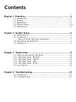 Preview for 6 page of Advantech ProFlat IDP-31190 User Manual