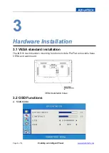 Preview for 9 page of Advantech ProFlat IDP-31230W User Manual