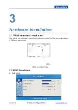 Preview for 9 page of Advantech ProFlat IDP-31320W User Manual