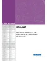 Preview for 2 page of Advantech ROM-3420CD-MDA1E User Manual