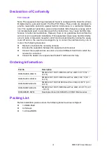 Preview for 3 page of Advantech ROM-5620 User Manual