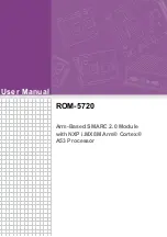 Preview for 1 page of Advantech ROM-5720 User Manual