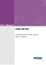 Advantech ROM-DB7502 User Manual preview