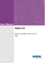 Preview for 1 page of Advantech RSB-3710 User Manual