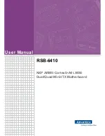 Advantech RSB-6410 User Manual preview