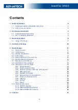 Preview for 4 page of Advantech SmartFlex SR305 User Manual