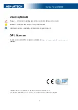 Предварительный просмотр 3 страницы Advantech SmartFlex SR306 User Manual