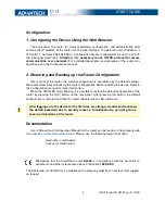 Preview for 4 page of Advantech SmartStart Start Manual
